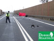 2016-12-21 spręcowo dk1 wypadek policja tir straż (1)