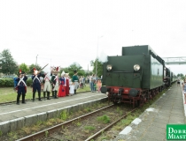 Zabytkowy parowóz przyjechał do Dobrego Miasta (10)