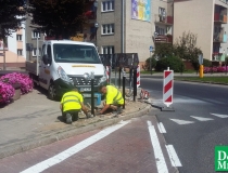 2017-08-09 jana pawła rondo barierki oznakowanie (14)