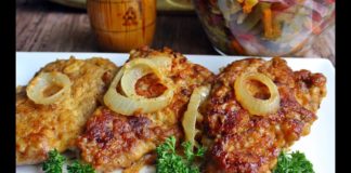 Kotlety z karczu duszone w musztardzie.